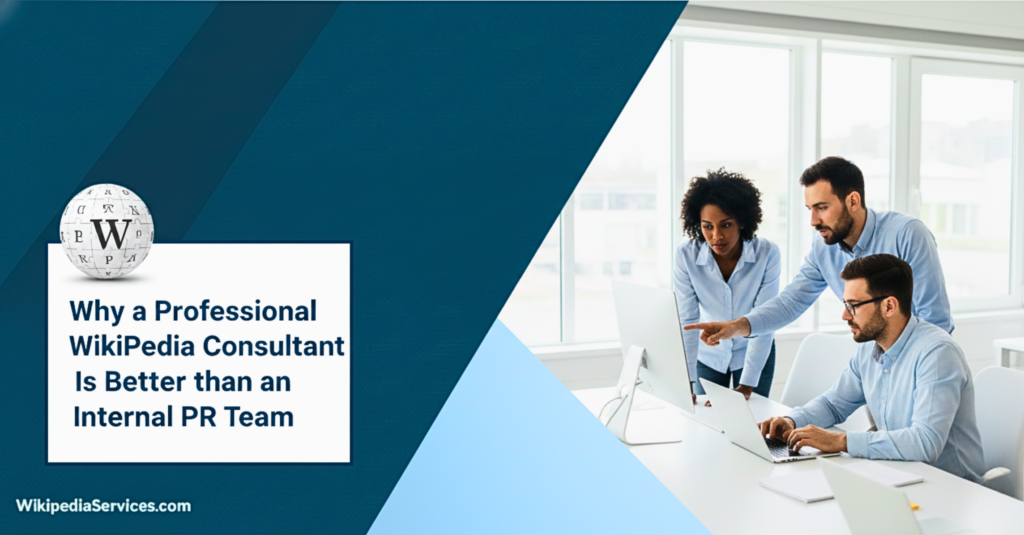 Professional Wikipedia Consultant Vs PR Profesional