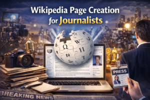 Wikipedia Page Creation for Journalist, TV News Presenter